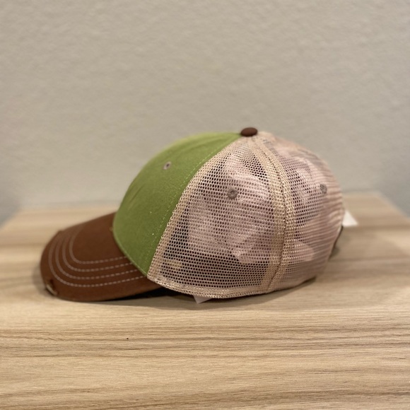 Acorn Premium Dad Hat Embroidered Baseball Cap PNW Trucker Hat Torn Brim - Picture 2 of 6